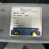Vaccubrand MZ 2C + 2AK Chemistry Vacuum Pump image 2